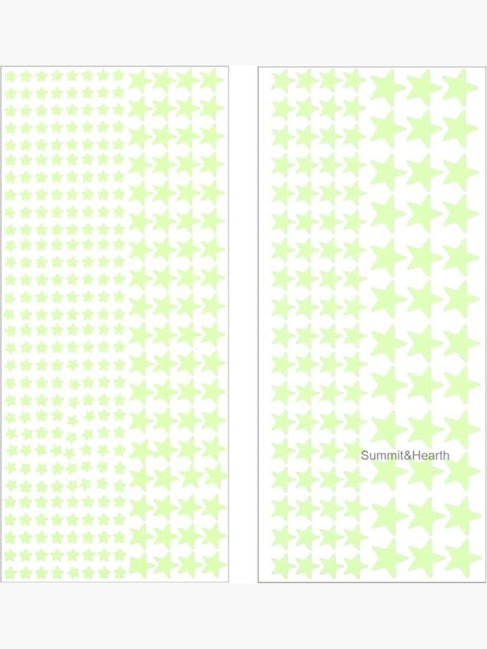420 Glow in Dark Star Stickers, Self-Adhesive Wall Decals for Ceiling Decor
